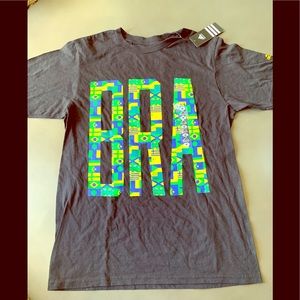 4/$20 NWT ADIDAS T-SHIRT MEDIUM WOMENS BRAZIL